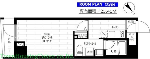 ステージファースト駒沢の物件間取画像